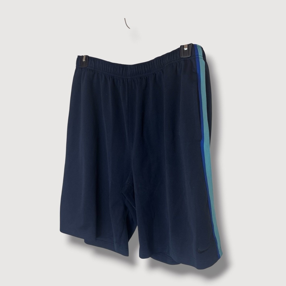 Nike Mens‎ Navy Blue Athletic Shorts Size XL